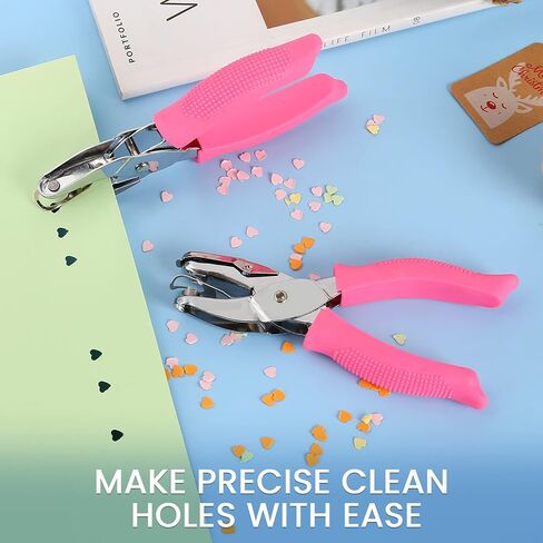 MyArTool Flower Hole Punch, 1/4 Inch Handheld Flower Paper Punch with Soft Grip, Flower Shape Hole Puncher for Paper Crafts, Cardstock, Gift Wrapping, Greeting Cards and Scrapbooks in Kuwait