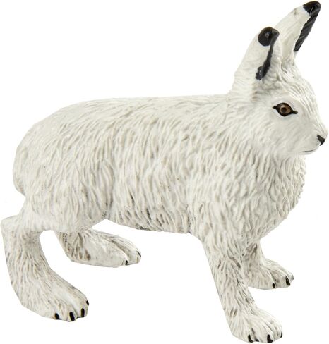 Safari Ltd. Arctic Hare Figurine - Detailed 2.5" Plastic Model Figure - Fun Educational Play Toy for Boys, Girls & Kids Ages 3+ in Saudi Arabia