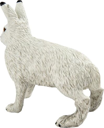 Safari Ltd. Arctic Hare Figurine - Detailed 2.5" Plastic Model Figure - Fun Educational Play Toy for Boys, Girls & Kids Ages 3+ in Saudi Arabia