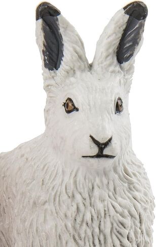 Safari Ltd. Arctic Hare Figurine - Detailed 2.5" Plastic Model Figure - Fun Educational Play Toy for Boys, Girls & Kids Ages 3+ in Saudi Arabia