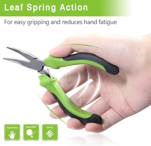 SPEEDWOX 6 Inches Mini Needle Nose Pliers for Jewelry Making Smooth Jaws Extra Long Fine Pliers Professional Tool Beading Hobby Craft DIY in Kuwait