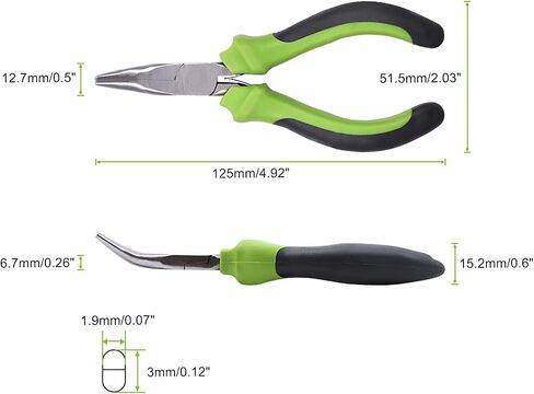 SPEEDWOX 6 Inches Mini Needle Nose Pliers for Jewelry Making Smooth Jaws Extra Long Fine Pliers Professional Tool Beading Hobby Craft DIY in Kuwait