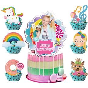 25 قطعة من لوازم حفلات أعياد الميلاد المستوحاة من جوجو، أغطية الكب كيك لحفلات أعياد الميلاد المستوحاة من جوجو للأطفال هدية لحفلات أعياد الميلاد in Kuwait