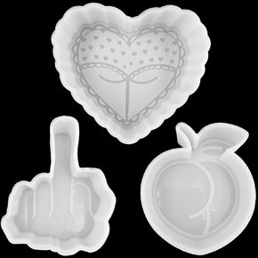 VONZK Car Freshie Mould Deer نطاق 4 1/4 "(قطر) 1 1/4" (عمق) قوالب سيليكون لرائحة الخرز الرجالي هدية - قالب طازج مصنوع يدويًا (نطاق الغزلان)