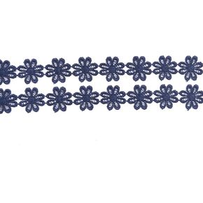 YYCRAFT 15 Yards Daisy Flower Lace Edge 1" Flower Trim Applique for DIY Sewing Embellishment Crafts(Aqua) in Kuwait