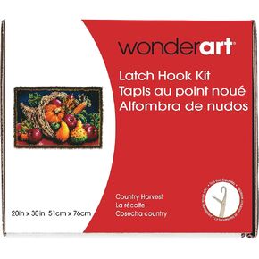 Wonderart Classics Cardinal Latch Hook Kit, 20" x 30" in Kuwait