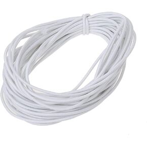 2 mm Heavy Round Elastic Cord,10 Yards (Black) in Saudi Arabia