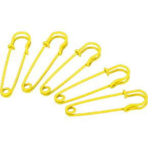 MECCANIXITY Safety Pins 1.06 Inch Large Metal Sewing Pins for Blankets Skirts Crafts Brooch Making Gold Tone 20Pcs in Kuwait