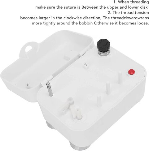 Electric Bobbin Winder, Portable Side Winder with Two Kinds of Bobbin Fixing Structures, USB or Battery Power Supply, Suction Cup Design Automatic Bobbin Winder for Sewing in Saudi Arabia