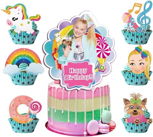 25 قطعة من لوازم حفلات أعياد الميلاد المستوحاة من جوجو، أغطية الكب كيك لحفلات أعياد الميلاد المستوحاة من جوجو للأطفال هدية لحفلات أعياد الميلاد in Kuwait