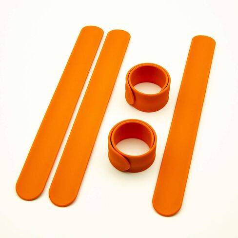 Blank Colored Silicone Slap Bracelets,Multi-Color,8" x1" in Saudi Arabia