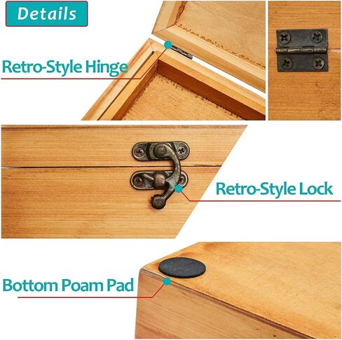 Sewing Kit Basket, Wooden Sewing Box with Accessories, Home Sewing Repair Tool Kit Sewing Starter Kit for Adults Kids in Saudi Arabia