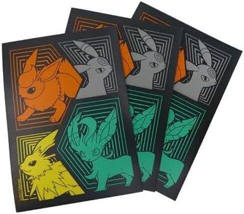 Pokemon Card Sleeves - Umbreon Flareon Jolteon - Evolving Skied Elite Trainer Box - 65 Count Pack - Deck Protectors in Saudi Arabia