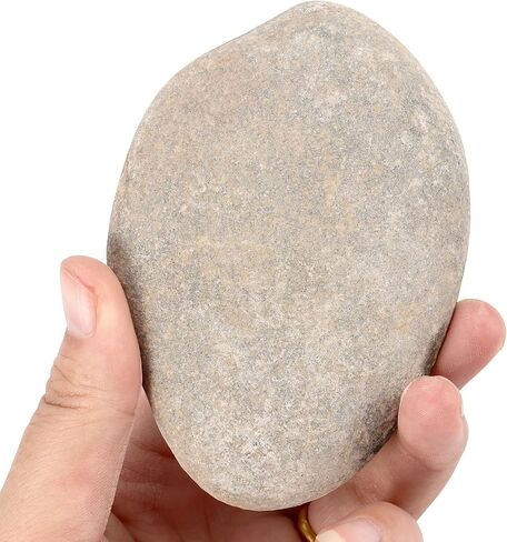 SINJEUN 16 PCS 3-4 Inch Large River Rocks for Painting, Bulk 10 lbs Craft Stones for Rock Painting, Natural River Rocks, Decoration, Smooth Painting Kindness Rocks Mandala Painting Favors in Saudi Arabia