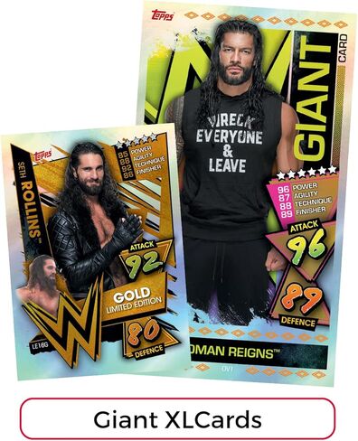 Topps WWE Slam Attax 2021 Edition (Carry Box) I WWE Cards | Includes Game mat in Saudi Arabia
