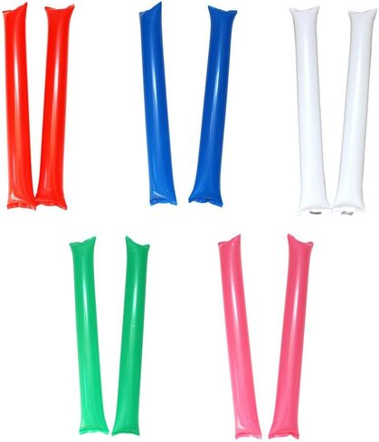 (بينك) - عصي الرعد، عصا نفخ للملعب بام بام تشهير العصي القابلة للنفخ، عصا صانعة الضوضاء، عصا كرة السلة وكرة القدم، هدايا الحفلات (بينك) in Kuwait