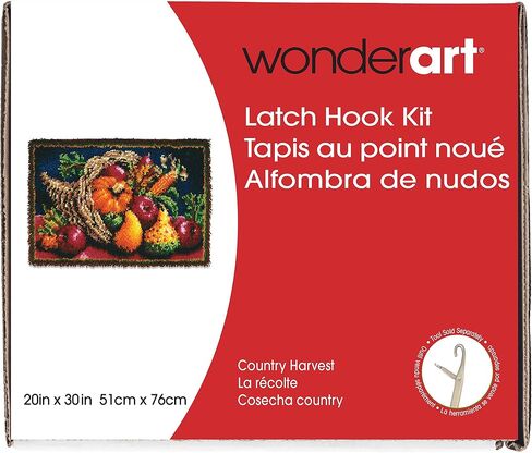 Wonderart Classics Cardinal Latch Hook Kit, 20" x 30" in Kuwait