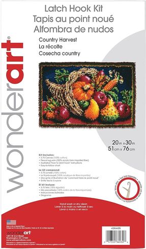 Wonderart Classics Cardinal Latch Hook Kit, 20" x 30" in Kuwait