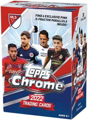 صندوق قيمة لكرة القدم 2022 توبس Chrome Major League in Saudi Arabia