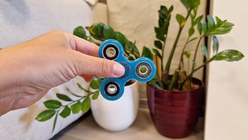 Fidget Spinners Toys 4 Pack, Random Color Hand Fidget Pack Bulk, Stress Reduction and Anxiety Relief Toys, Fidget Toys for Kids and Adult, Goodie Bag Stuffers, Glow in The Dark Sensory Toys in Kuwait