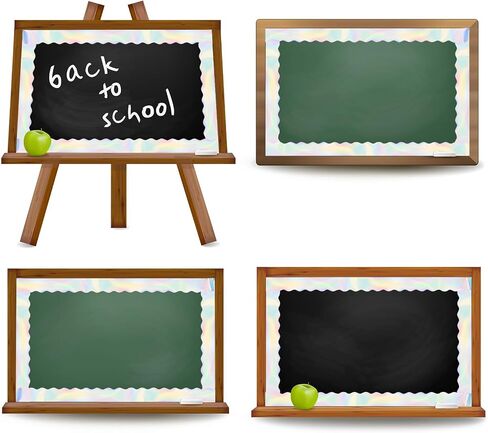131 ft Iridescent Bulletin Board Borders,Iridescent Scalloped Rolled Border Trim Bulletin Board Decor for Classroom Home Office Decorations,4 Rolls in Saudi Arabia
