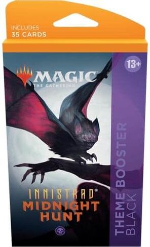 Magic TCG Magic: The Gathering Midnight Hunt Theme Booster - أبيض in Saudi Arabia