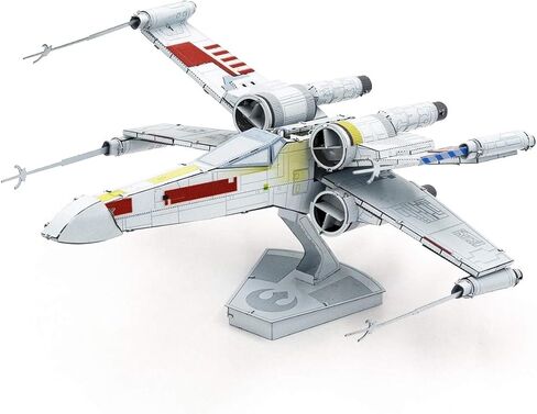Fascinations Metal Earth Premium Series Star Wars X-Wing Starfighter in Color 3D Metal Model Kit in Saudi Arabia