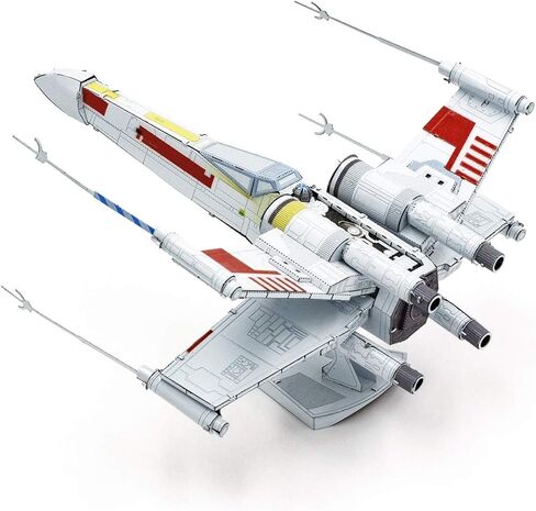 Fascinations Metal Earth Premium Series Star Wars X-Wing Starfighter in Color 3D Metal Model Kit in Saudi Arabia