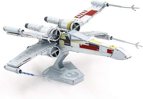 Fascinations Metal Earth Premium Series Star Wars X-Wing Starfighter in Color 3D Metal Model Kit in Saudi Arabia