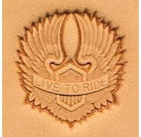 Tandy Leather Motorcycle Wings Craftool� 3-D Stamp 8540-00 in Saudi Arabia
