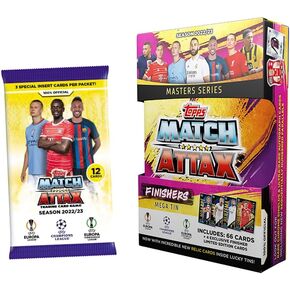 بطاقات دوري ابطال اوروبا 2022-23 توبس ماتش اتاكس - فينيشرز ميجا تين + حزمة اضافية (82 بطاقة + 4 جنيه مصرى) in Kuwait