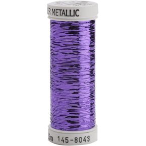 Sulky Of America 215d 40wt Sliver Metallic Nylon/Polyester Thread, 250 yd, Silver