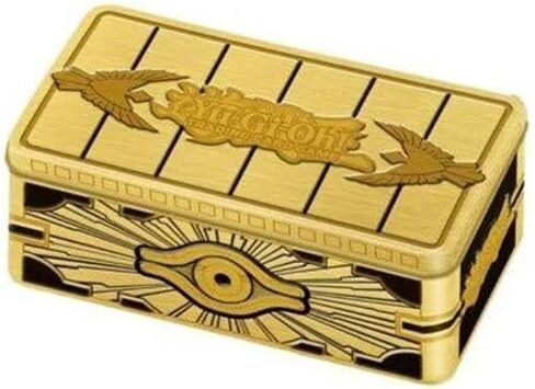 Yu-Gi-Oh! Cards Gold Sarcophagus Mega Tin | 1 Rare Card | 1 Ultra Rare Card | 1 Prismatic Secret Rare in Saudi Arabia