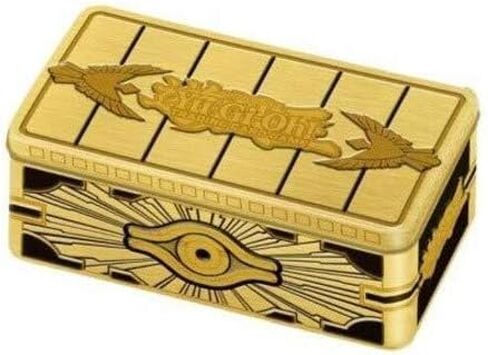 Yu-Gi-Oh! Cards Gold Sarcophagus Mega Tin | 1 Rare Card | 1 Ultra Rare Card | 1 Prismatic Secret Rare in Saudi Arabia