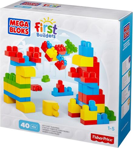 Mega Bloks Let's Start Building 40 pieces in Saudi Arabia