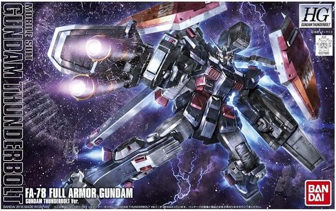1/144 HGTB Full Armor Gundam Thunderbolt ver. لون الرسوم المتحركة in Saudi Arabia