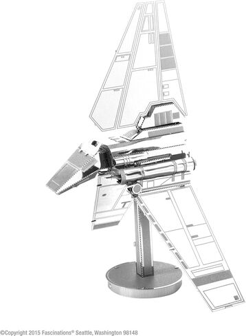 Fascinations Metal Earth Star Wars Imperial Shuttle 3D Metal Model Kit in Saudi Arabia