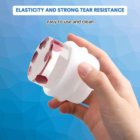 Candle Holder Resin Molds, 9 Pcs Cylindrical Square and Round Tealight Candle Holder Silicone Molds, Candlestick Epoxy Resin Molds for DIY Dining Table Centerpiece Home Wedding Decorations in Saudi Arabia
