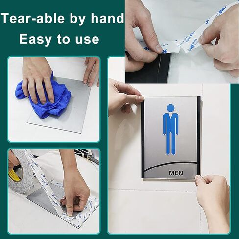 9448A Double Sided Tape for Scrapbook 0.39in x 33ft, Heavy Duty Double Sided Mounting Tape, Adhesive Sticky Tape for Scrapbooking Sticker, Picture Hanging Strips, Poster, LED Strips, Art Craft in Kuwait