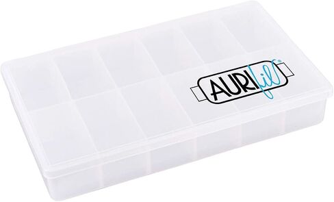 جراب Aurifil الخيوط فارغ من أجل ما يصل إلى 12 جورًا خيطًا كبيرًا، يمكن تكديسه (جراب واحد) in Saudi Arabia