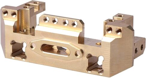 مصد امامي نحاسي شديد التحمل TRX4 مع حامل سيرفو لـ 1/10 تراكساس TRX 4 سبورت بليزر برونكو in Kuwait