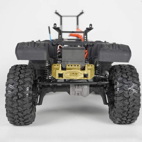 حامل سيرفو ممتص صدمات امامي من النحاس شديد التحمل TRX4 مع وصلة رافعة للمقطورة 1/10 تراكساس TRX-4 برونكو سبورت بليزر ديفندر in Kuwait