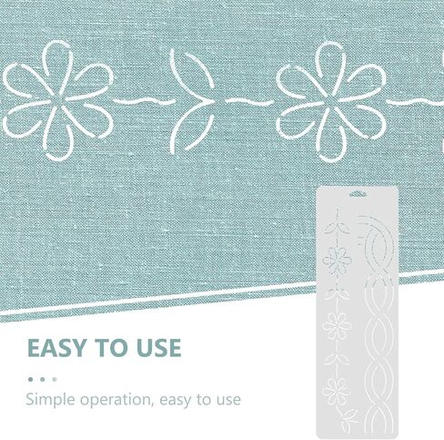 ULTECHNOVO 4Pcs Quilting Template Set, Free Motion Quilting Rulers and Templates Set Quilting Templates for Machines Quilting Patchwork Tools Pattern Quilting Supplies for DIY Sewing Tool in Kuwait