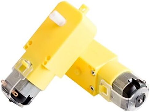 محرك ترس روبوت ذكي ثنائي العمود لمنصة اردوينو من اولاتوس OL-MOTOR-TT-4 DC BO - 4 قطع in Kuwait