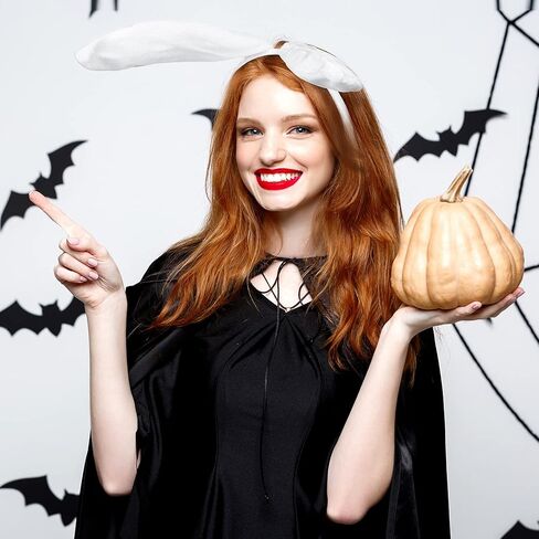 WILLBOND 6 Pieces Easter Plush Bunny Ears Cute Bunny Headband for All-age Costume Cosplay Party Halloween Christmas in Kuwait