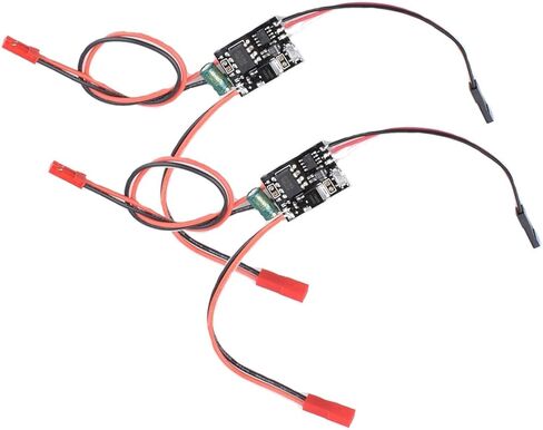 KINGMODEL 2pcs Bidirectional 5A ESC 2S-3S Brushed ESC Forward/Backward Speed Controller for RC Cars/Boats Spare Parts in Kuwait