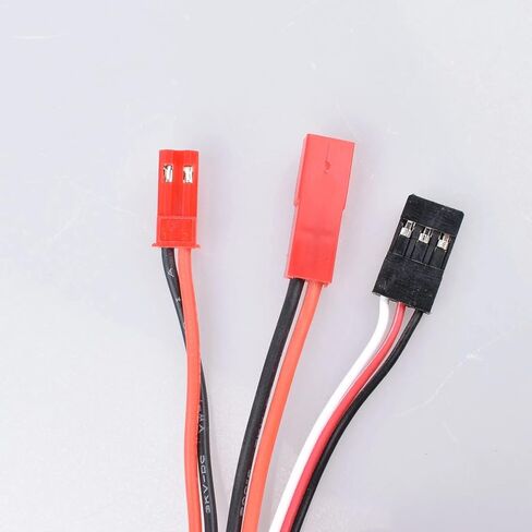 KINGMODEL 2pcs Bidirectional 5A ESC 2S-3S Brushed ESC Forward/Backward Speed Controller for RC Cars/Boats Spare Parts in Kuwait