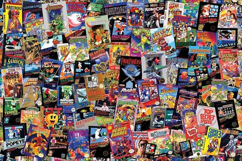 8-Bit Armageddon Retro Video Game Puzzle for Adults and Kids | 1000 Piece Jigsaw Puzzle Toy | Interactive Brain Teaser for Family Game Night | 28 x 20 Inches in Saudi Arabia