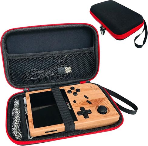 RAWECUD Hard Carrying Case for Anbernic RG351V Handheld Game Console, RG351V Portable Game Console Storage Case(Case Only) in Kuwait