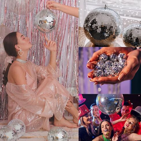 Rcybeo 3000PCS Mosaic Tiles Disco Tiles Self-Adhesive Mirror Mosaic Stickers 10x10mm, Disco Ball Stickers for Craft, Interior Decoration Square Glass Tiles Self Adhesive DIY Card Making in Kuwait